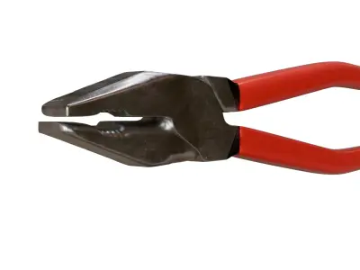 Pliers standard Low-poly 3D model