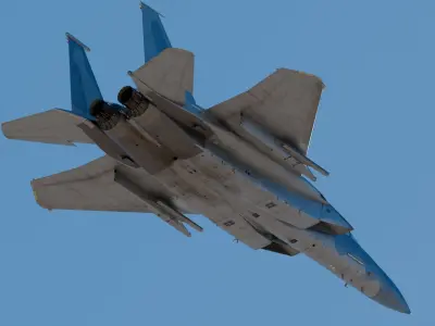 McDonnell Douglas F-15 Eagle 3D model