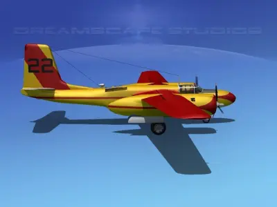 Douglas Connair 322 V05 3D model