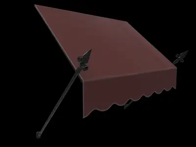 spearhed awning 01 3D model