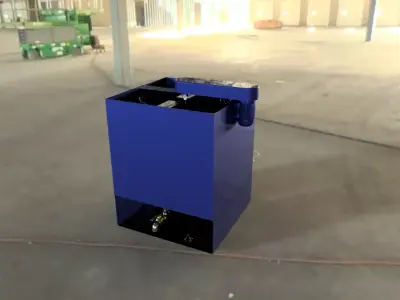 dryer machine 3D model