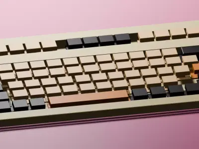 My first Keyboard Free 3D model