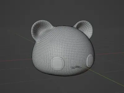 Cute Bear  3D model