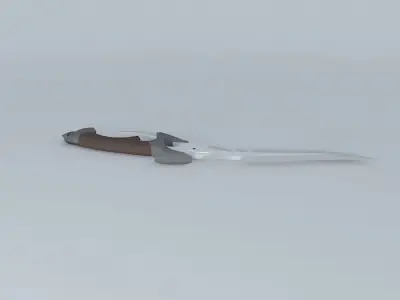 Gil Hibben Knife Free 3D model