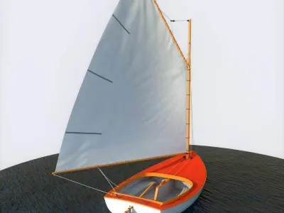 Boats Collection fishing boat 3D Model Pack