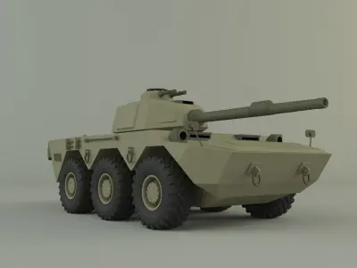 armored vehicle Mk1 3D model