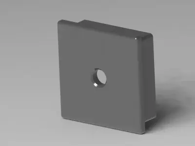 END CAP - 30 x 30 PROFILE Free 3D model
