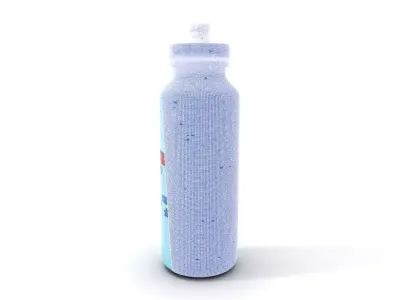 Playful Ocean Water Bottle model pack Low-poly 3D model