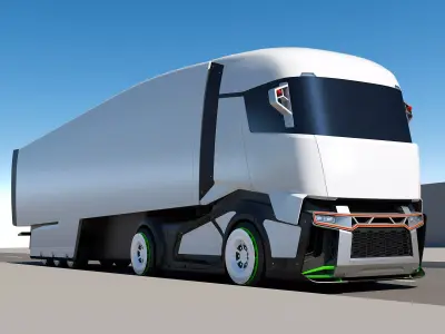 Concept Truck 3D model buy