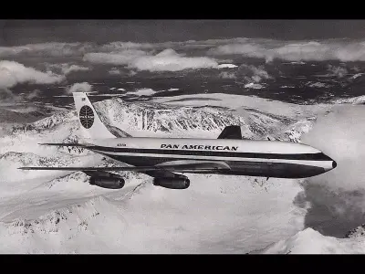 Boeing 707 3D model