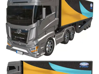 faw new series 3D model