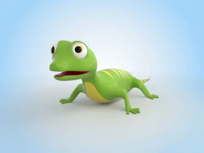 Lizard 3D model purchase