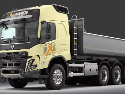 VOLVO FMX 8X4  Multilift Hooklift  2022 3D model