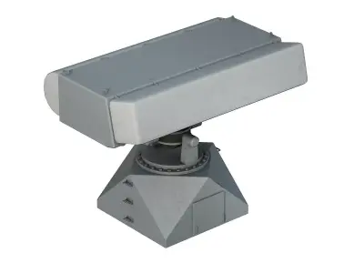 NAVAL SENSORS AND RADARS 3D model