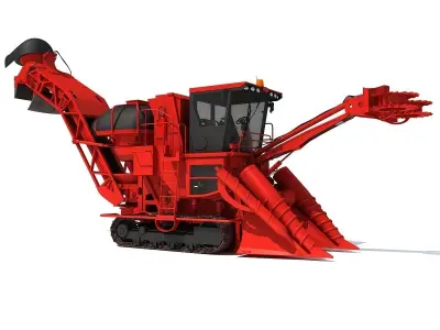 Farm Combine Collection 3D model