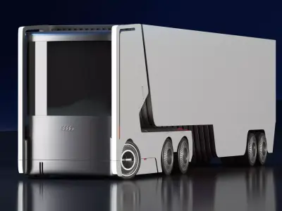 Truck for Audi 3D model