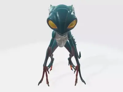 Alien 3D model 25