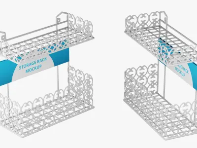 Storage Rack 3D model buy