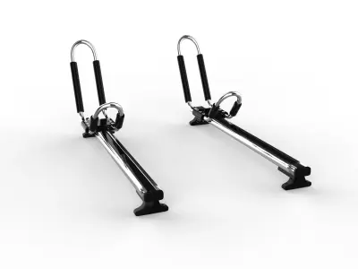 Univerisal Roof Rack Kayak Boat Canoe Surf Ski Car Top Carrier 3D model