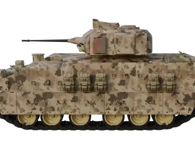 M2A2 Bradley 3D model