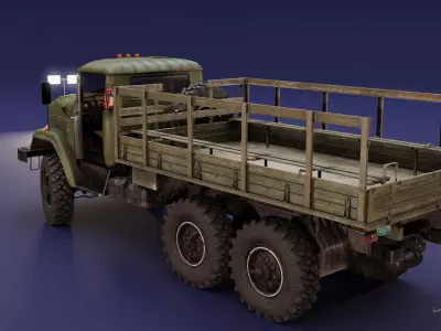 DCB K-133BYAT -Unbranded- Low-poly 3D model