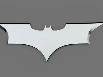Batman Begins Batarang  Free 3D model