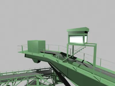 Industrial Stacker 3D model