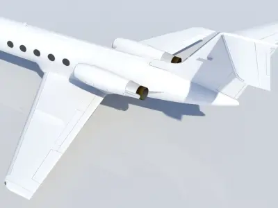 Grumman G1159 GII Static Low-poly 3D model