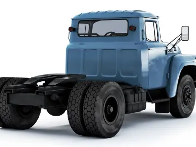 ZIL 130 V1 1980 3D model