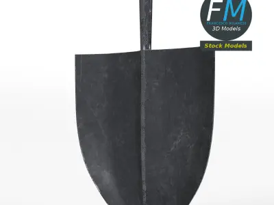 Shovel 3D model buy