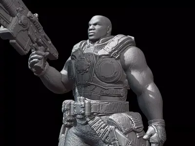 AUGUSTUS COLE TRAIN - GEARS OF WAR 3D print model