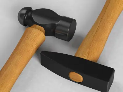 Woodcraft Hammers 3D model