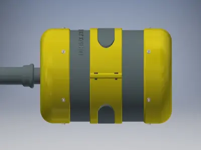 Jet Engine 3D model 3D model