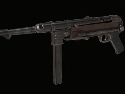 MP40-Maschinenpistole 40 3D model