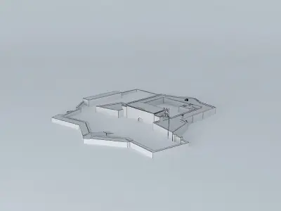 Fort Frederik St Croix USVI 3D model