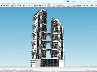 Sketchup Tower A1 Free 3D model
