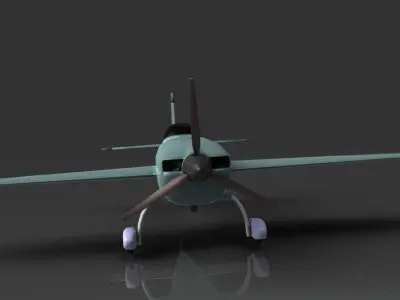 Extra 330sc Low-poly 3D model
