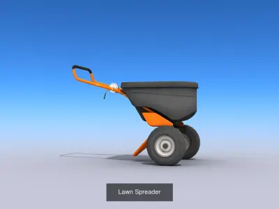  Lawn And Garden Care Equipment 3D Model Pack