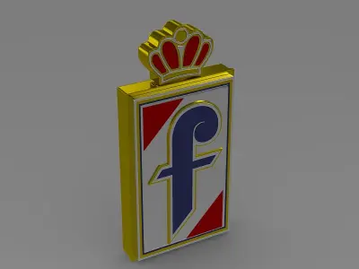 pininfarina logo 3D model by Sergey