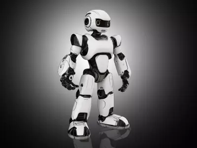 Robot Low-poly 3D model buy