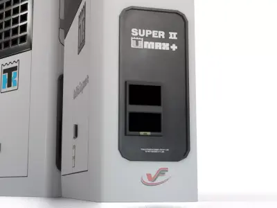 Thermo King Super II Refrigeration Unit Low-poly 3D model