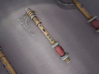 Equipment Game Code G-002 Low-poly 3D model