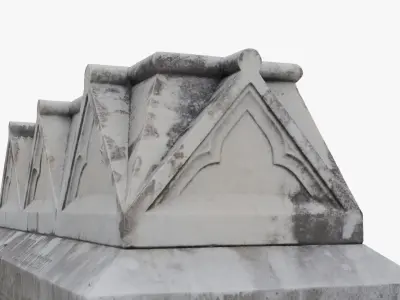 Headstone 3D model