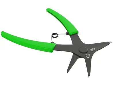 Circlip Pliers1 3D model