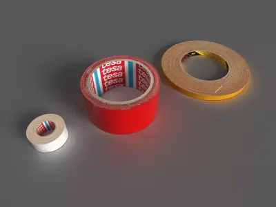 duct tape Low-poly 3D model buy
