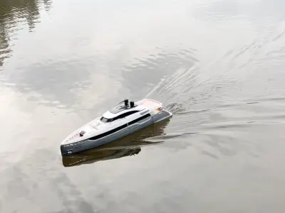 RC Superyacht 3D print model
