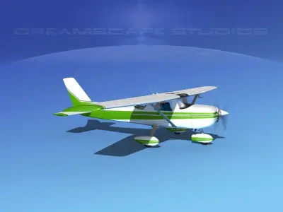 Cessna C152 Aerobat V08 3D model