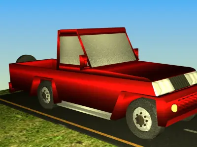 Indian Jeep Model Type 5 Free low-poly 3D model