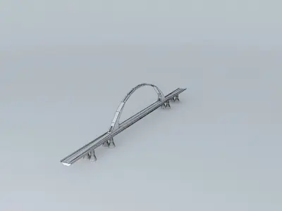 Puente Lusitania. Merida Free 3D model