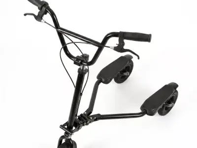 Trikke Freedom Electric Trike Low-poly 3D model